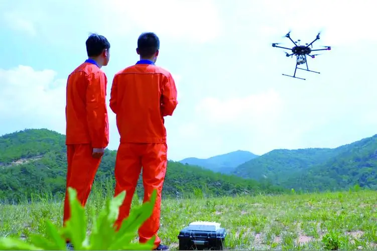 竞秀无人机倾斜摄影巡检拍摄